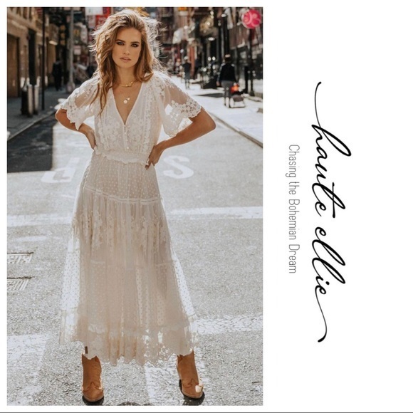 BOHEMIAN BAVARIAN LACE-Dress - Picture 2 of 8